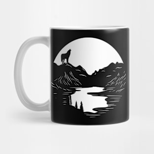 Howling Wolf Mug